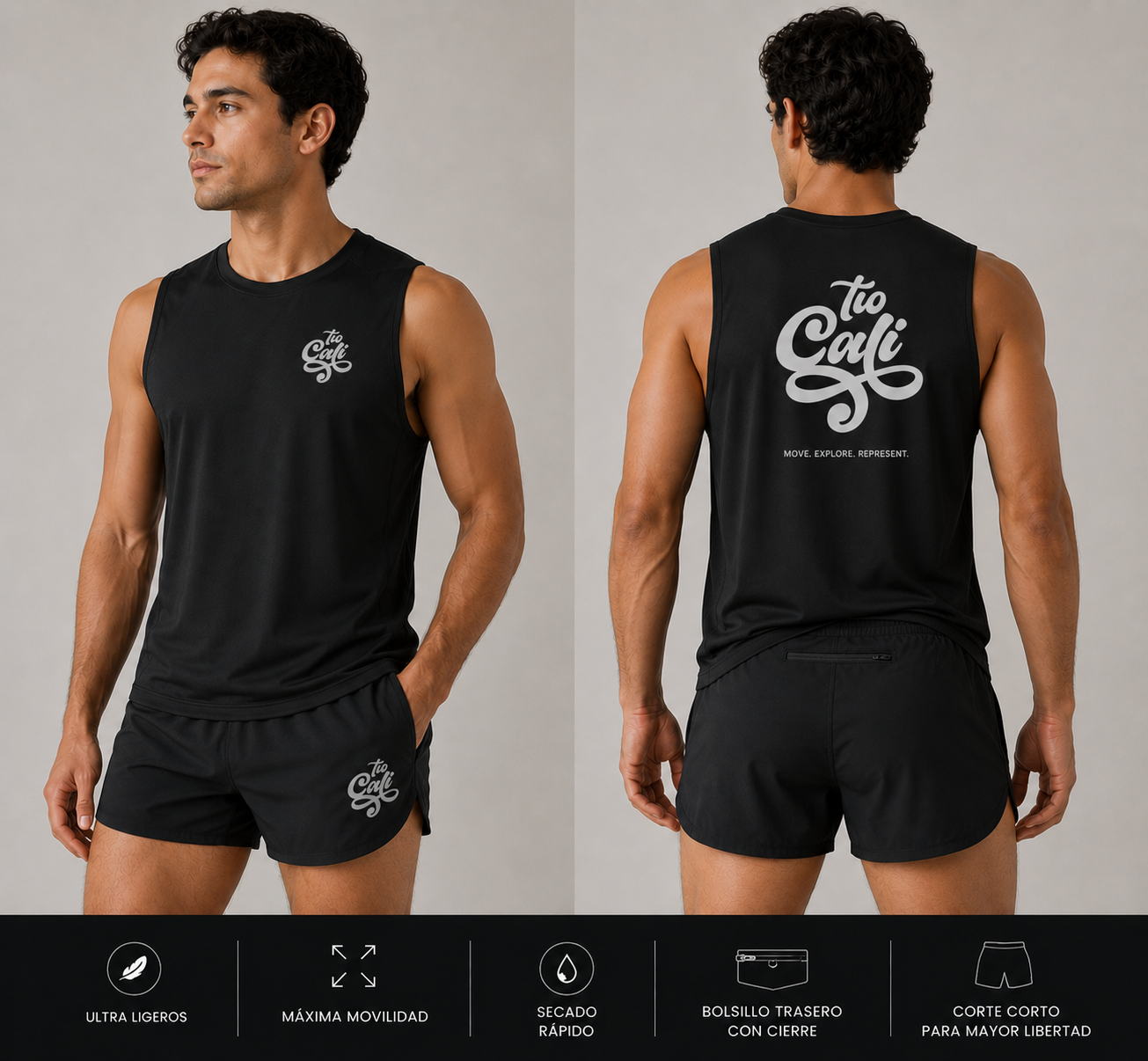Tío Cali — Mujer shorts